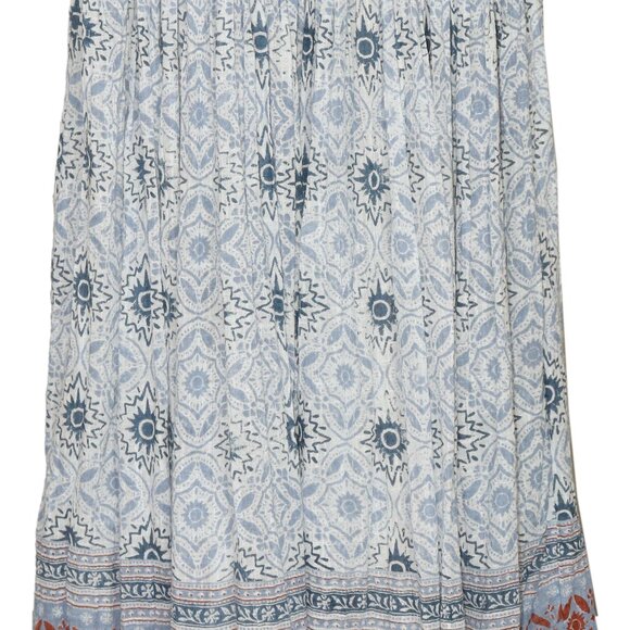 Free People Fp One Ravenna Printed Convertible Maxi Skirt Dress S - Picture 12 of 12